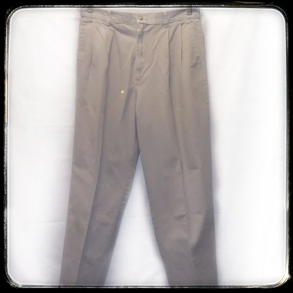 🤹5for$15🥳Men's Haggar Khakis Pants - Picture 1 of 5